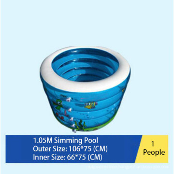 Summer Hot Sales Inflatable Swimming Pool with Bubble Bottom